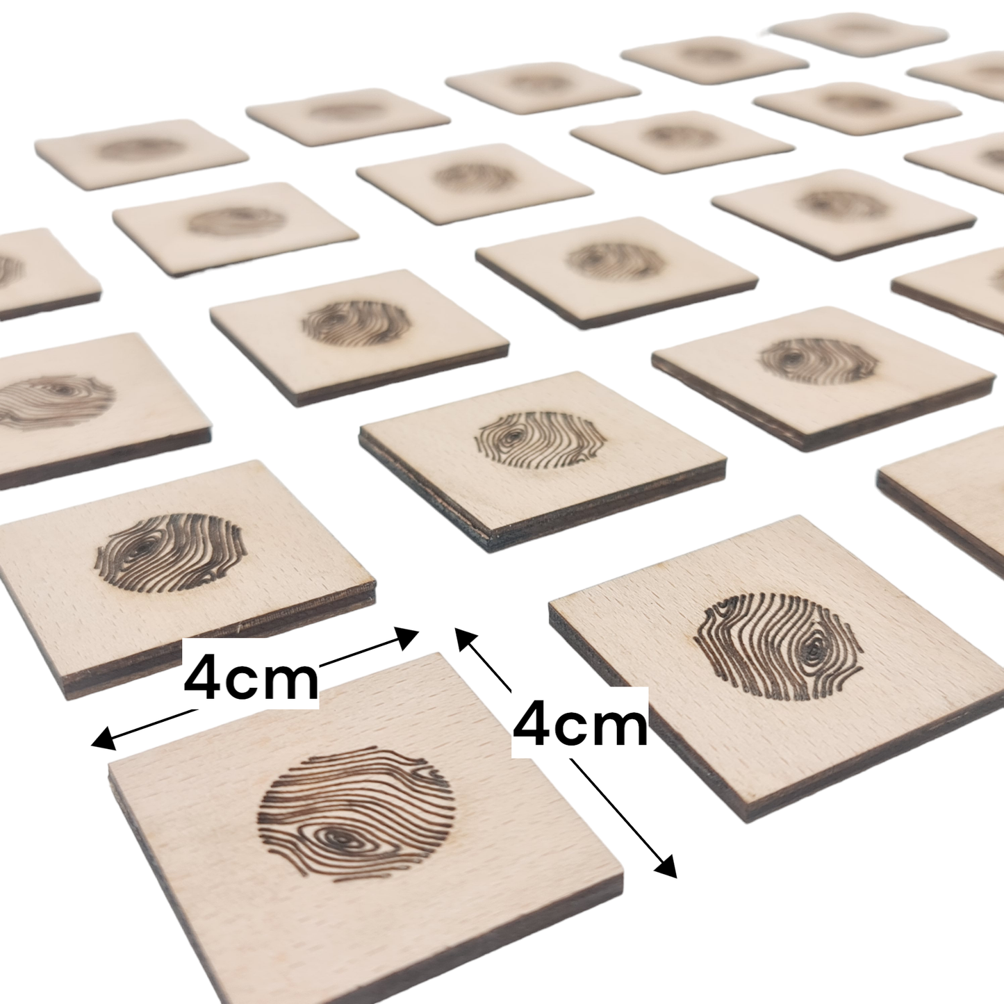 Wisewoodz Wooden Tree Leaves Memory Game