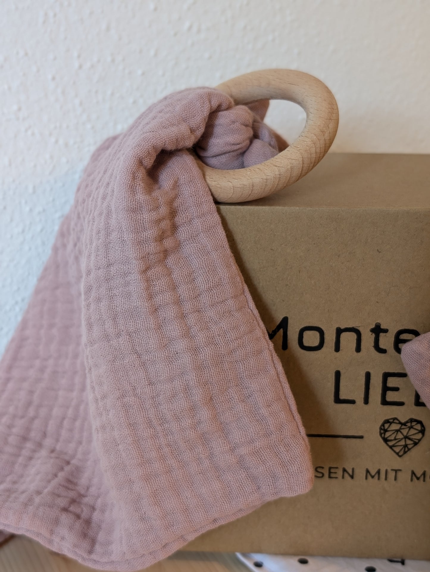 MontessoriLIEBE Geschenke-Box Altrosa