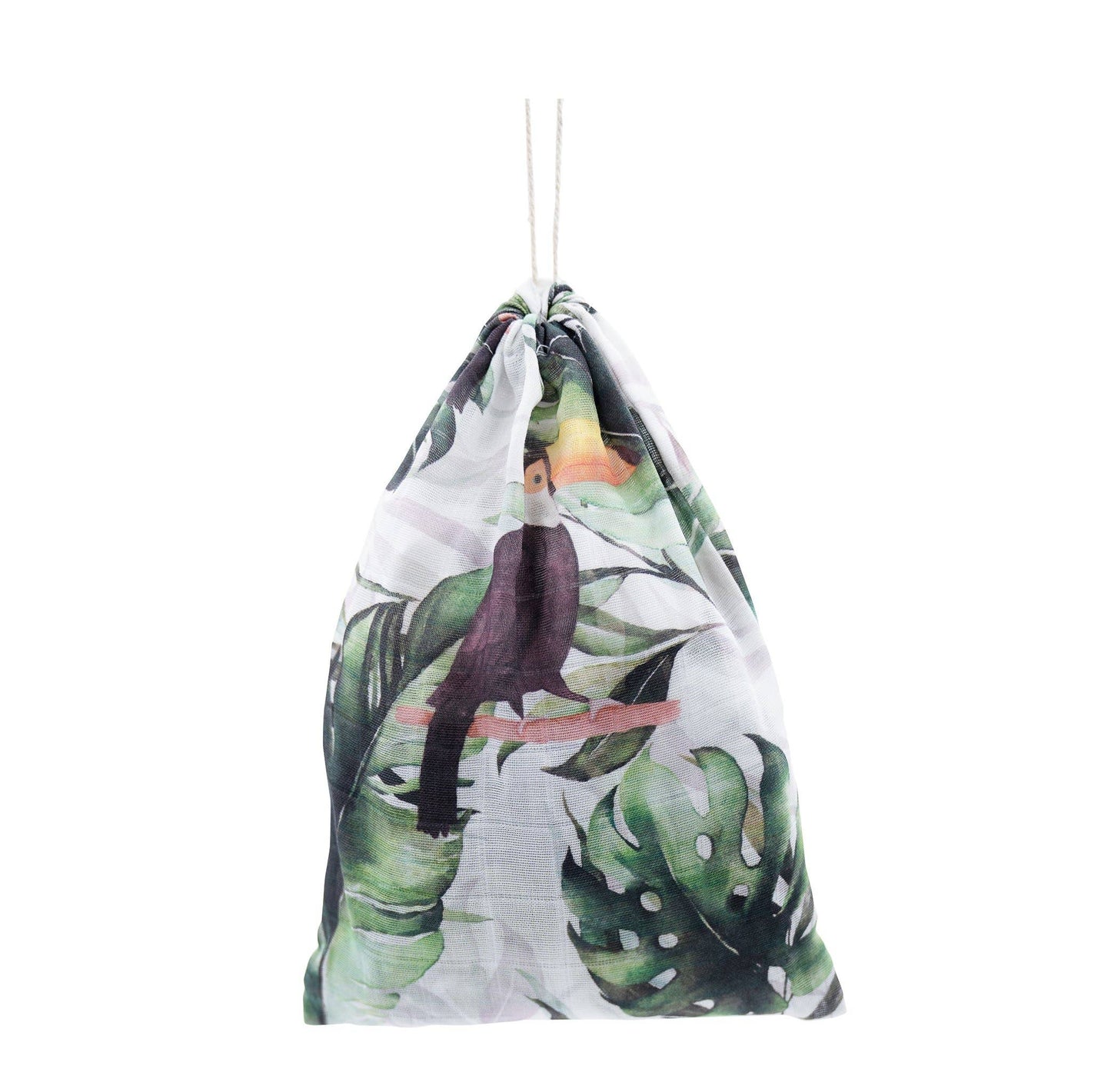 Mulltuch Bio-Baumwolle 60x60cm • Tukan • 2er-Set