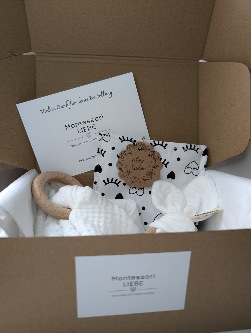MontessoriLIEBE Geschenke-Box Weiß