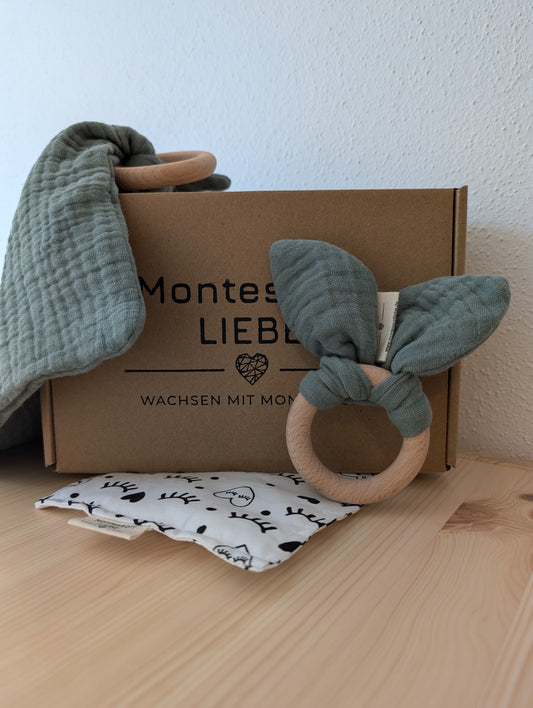 MontessoriLIEBE Geschenke-Box Olivegrün
