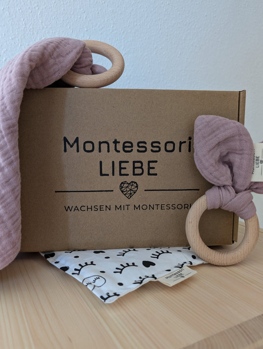MontessoriLIEBE Geschenke-Box Altrosa